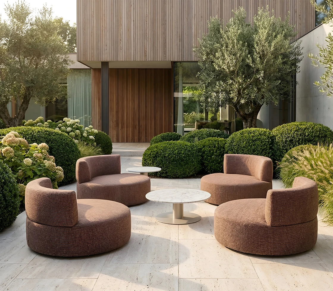 Luxusný záhradný nábytok