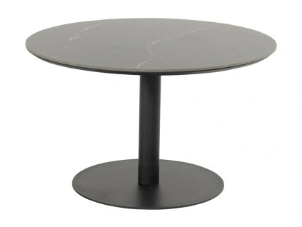 Cairo ohruhly zahradny stol cierny Hartman